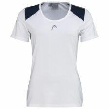 Head Club Tech T-shirt Dame White/Dress Blue