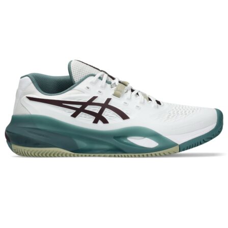 Asics Gel-Resolution X Clay White/Dark Aubergine