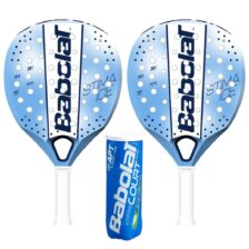 Babolat Pack Padel (2 x Babolat Stima Ice + Babolat Court Padel X3)