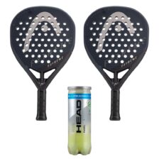 Head Pack Padel (2 x Head Extreme Touch + Head Padel Pro+ 3 stk.)