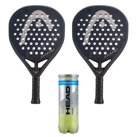 Head Pack Padel (2 x Head Extreme Touch + Head Padel Pro+ 3 stk.)